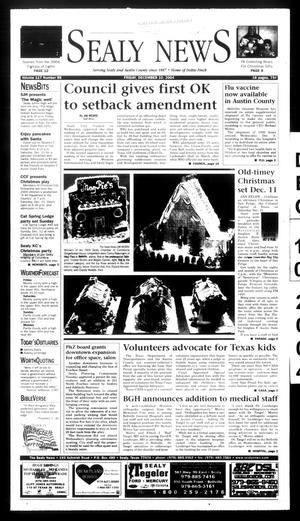 Primary view of object titled 'The Sealy News (Sealy, Tex.), Vol. 117, No. 99, Ed. 1 Friday, December 10, 2004'.