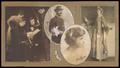 Photograph: [Four photographs of musicians mounted on board]