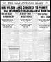 Thumbnail image of item number 1 in: 'The San Antonio Light (San Antonio, Tex.), Vol. 34, No. 91, Ed. 1 Monday, April 20, 1914'.