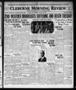 Newspaper: Cleburne Morning Review (Cleburne, Tex.), Vol. 23, No. 13, Ed. 1 Wedn…