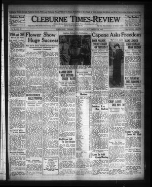 Primary view of object titled 'Cleburne Times-Review (Cleburne, Tex.), Vol. 28, No. 37, Ed. 1 Wednesday, November 16, 1932'.