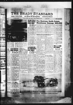 Primary view of object titled 'The Brady Standard and Heart O' Texas News (Brady, Tex.), Vol. [42], No. 50, Ed. 1 Tuesday, September 19, 1950'.