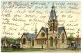 Postcard: Christian Church in Taylor