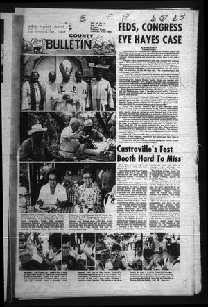 Primary view of object titled 'The Tri-County News Bulletin (Castroville, Tex.), Vol. 18, No. 17, Ed. 1 Monday, August 2, 1976'.