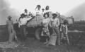 Primary view of [Group in front of truck (onion harvest)]