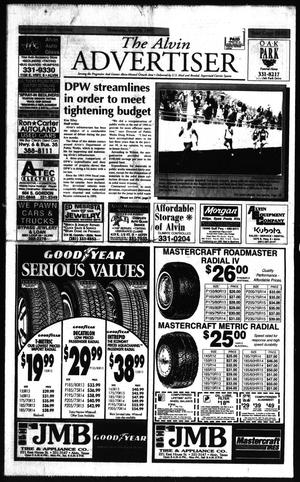Primary view of object titled 'The Alvin Advertiser (Alvin, Tex.), Ed. 1 Wednesday, April 30, 1997'.