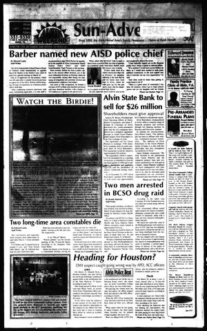 Primary view of object titled 'Alvin Sun-Advertiser (Alvin, Tex.), Vol. 107, No. 66, Ed. 1 Sunday, March 29, 1998'.