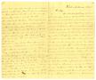 Letter: [Letter from David Fentress to his wife Clara, December 10, 1862]
