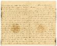 Primary view of [Letter from David Fentress to his Aunt, July 21, 1863]