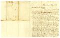 Letter: [Letter from W.H. Wood to David W. Fentress, May  5, 1856]