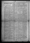 Thumbnail image of item number 2 in: 'Giddings Deutsches Volksblatt. (Giddings, Tex.), Vol. 3, No. 40, Ed. 1 Thursday, June 5, 1902'.