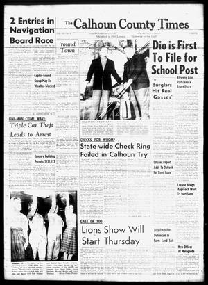 Primary view of object titled 'The Calhoun County Times (Port Lavaca, Tex.), Vol. 7, No. 6, Ed. 1 Tuesday, February 7, 1961'.
