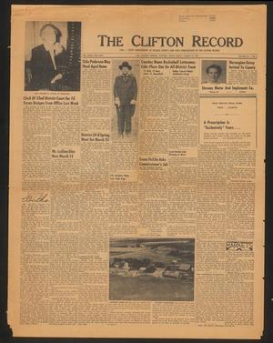 The Clifton Record (Clifton, Tex.), Vol. 60, No. 7, Ed. 1 Friday, March 19, 1954