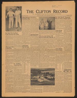 Primary view of object titled 'The Clifton Record (Clifton, Tex.), Vol. 60, No. 8, Ed. 1 Friday, March 26, 1954'.