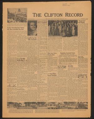 The Clifton Record (Clifton, Tex.), Vol. 60, No. 14, Ed. 1 Friday, May 7, 1954
