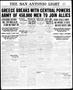 Thumbnail image of item number 1 in: 'The San Antonio Light (San Antonio, Tex.), Vol. 37, No. 161, Ed. 1 Friday, June 29, 1917'.