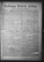 Newspaper: La Grange Deutsche Zeitung. (La Grange, Tex.), Vol. 15, No. 8, Ed. 1 …