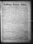 Newspaper: La Grange Deutsche Zeitung. (La Grange, Tex.), Vol. 15, No. 22, Ed. 1…