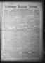 Newspaper: La Grange Deutsche Zeitung. (La Grange, Tex.), Vol. 15, No. 38, Ed. 1…