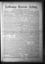 Newspaper: La Grange Deutsche Zeitung. (La Grange, Tex.), Vol. 15, No. 46, Ed. 1…