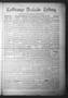 Newspaper: La Grange Deutsche Zeitung. (La Grange, Tex.), Vol. 16, No. 8, Ed. 1 …