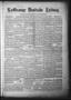 Primary view of La Grange Deutsche Zeitung. (La Grange, Tex.), Vol. 16, No. 48, Ed. 1 Thursday, July 12, 1906