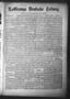 Newspaper: La Grange Deutsche Zeitung. (La Grange, Tex.), Vol. 17, No. 1, Ed. 1 …