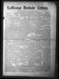 Thumbnail image of item number 1 in: 'La Grange Deutsche Zeitung. (La Grange, Tex.), Vol. 17, No. 33, Ed. 1 Thursday, March 28, 1907'.