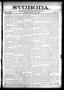 Newspaper: Svoboda. (La Grange, Tex.), Vol. 22, No. 52, Ed. 1 Friday, June 28, 1…