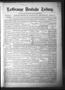 Newspaper: La Grange Deutsche Zeitung. (La Grange, Tex.), Vol. 18, No. 13, Ed. 1…