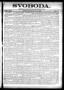 Newspaper: Svoboda. (La Grange, Tex.), Vol. 22, No. 88, Ed. 1 Friday, November 8…