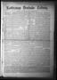 Primary view of La Grange Deutsche Zeitung. (La Grange, Tex.), Vol. 18, No. 20, Ed. 1 Thursday, December 26, 1907