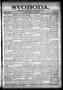 Newspaper: Svoboda. (La Grange, Tex.), Vol. 23, No. 19, Ed. 1 Friday, March 6, 1…