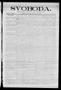 Newspaper: Svoboda. (La Grange, Tex.), Vol. 24, No. 10, Ed. 1 Tuesday, February …
