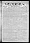 Newspaper: Svoboda. (La Grange, Tex.), Vol. 24, No. 43, Ed. 1 Friday, May 28, 19…