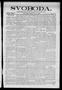 Newspaper: Svoboda. (La Grange, Tex.), Vol. 24, No. 54, Ed. 1 Tuesday, July 6, 1…