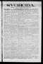 Newspaper: Svoboda. (La Grange, Tex.), Vol. 25, No. 83, Ed. 1 Tuesday, October 1…
