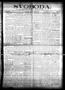 Newspaper: Svoboda. (La Grange, Tex.), Vol. 29, No. 7, Ed. 1 Thursday, February …