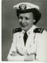 Photograph: [Portrait of Viola Hohman in Naval Uniform]