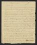 Primary view of [Letter from Elizabeth Upshur Teackle to her sister, Ann Upshur Eyre, April 1800]
