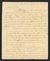 Primary view of [Letter from Elizabeth Upshur Teackle to her sister Ann Upshur Eyre - September 21, 1800]