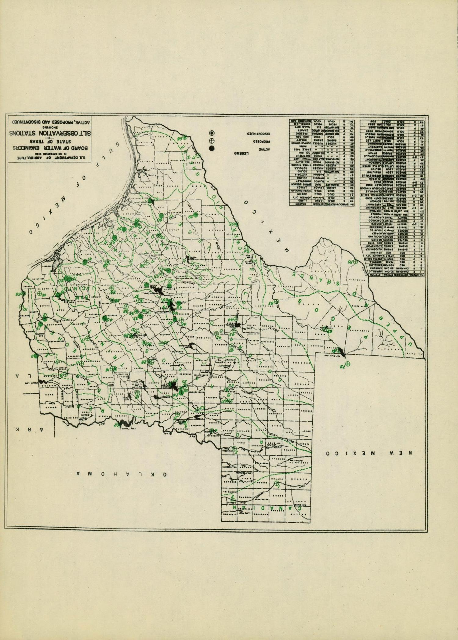 Progress Report Number 11 of Silt Load of Texas Streams: 1948-1949
                                                
                                                    MAP
                                                