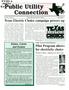 Journal/Magazine/Newsletter: Public Utility Connection, Volume 4, Number 1, Spring 2001