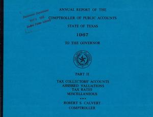 Texas Comptroller of Public Accounts Annual Report: 1967, Part 2