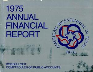 Primary view of object titled 'Texas Annual Financial Report: 1975, Volume 1'.