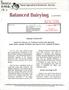 Journal/Magazine/Newsletter: Balanced Dairying: Economics, Volume 13, Number 1, January 1993