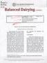 Journal/Magazine/Newsletter: Balanced Dairying: Economics, Volume 14, Number 2, February 1994