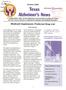 Journal/Magazine/Newsletter: Texas Alzheimer's News, Summer 2004