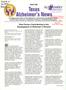 Journal/Magazine/Newsletter: Texas Alzheimer's News, Summer 2000