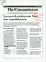 Journal/Magazine/Newsletter: The Communicator, Volume 1, Number 1, December 1996
